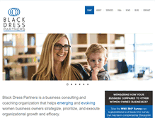 Tablet Screenshot of blackdresspartners.com